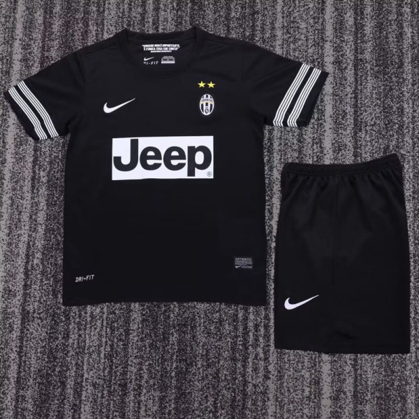 2012/13 JUV Away Black Retro Kids Soccer jersey