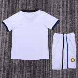 1998/99 INT Away White Retro Kids Soccer jersey