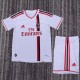 2011/12 ACM Away White Retro Kids Soccer jersey