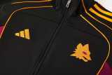2025/26 Roma Black Tracksuit