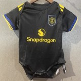 2025/26 Man Utd 3RD Black Baby Jersey