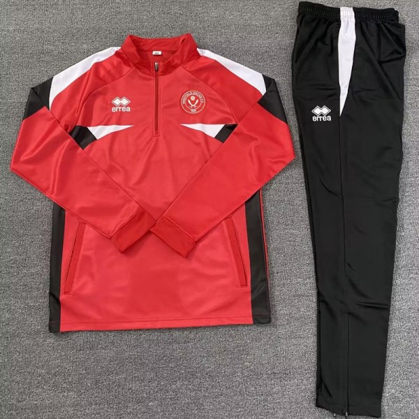 2025/26 Sheffield United Red Half Pull Tracksuit