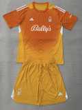 2025/26 Nottingham Forest GKO Orange Fans Kids Soccer jersey