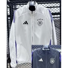 2025 Germany White Windbreaker