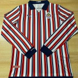 2018/19 Chivas Home Red Retro Long Sleeve Soccer jersey