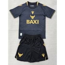 2025/26 Oxford United Away Black Fans Kids Soccer jersey