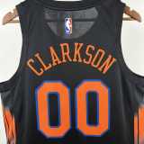 2025/26 KNICKS Black NBA Jerseys