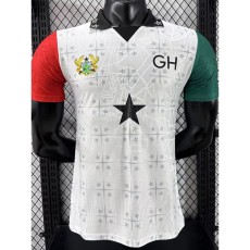 [PLAYER] 2025 Ghana Special Edition White Player Soccer jersey
