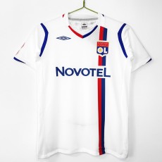 2008/09 Lyon Home White Retro Soccer jersey