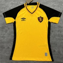 2025/26 Recife Away Yellow Fans Women Soccer jersey