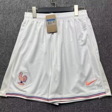 2026 France Home White Fans Soccer Shorts