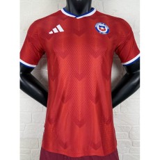 [PLAYER] 2025 Chile Home Red Player Soccer jersey