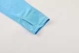 2025 Blue Half Pull Tracksuit