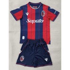 2025/26 Bologna FC 1909 Home Red Fans Kids Soccer jersey