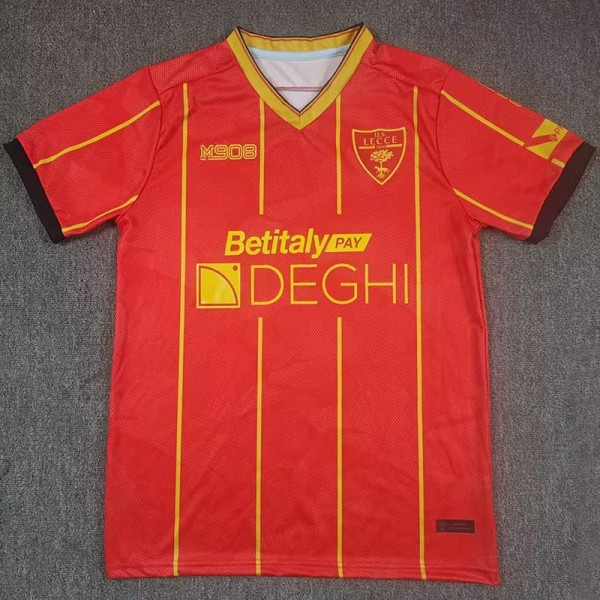 2025/26 US Lecce 3RD Red Fans Soccer jersey