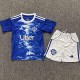 2025/26 Como 1907 Home Blue Fans Kids Soccer jersey