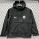 2025/26 Man City Black Outdoor Jackets Training Shirts