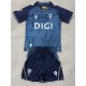 2025/26 Cadiz 3RD Dark Blue Fans Kids Soccer jersey