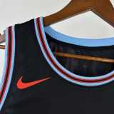 2025/26 BULLS WADE #3 Black NBA Jerseys