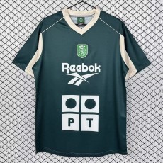 2000/01 Sporting Lisbon Special Edition Green Retro Soccer jersey