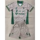 2025/26 Santos Laguna Away Gray Fans Kids Soccer jersey