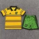 2026 Jamaica Home Yellow Fans Kids Soccer jersey