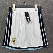 2026 Argentina Special Edition White Fans Soccer Shorts