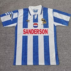 1992/93 Sheffield Wednesday Home Blue Retro Soccer jersey