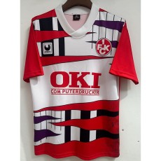 1991/92 Kaiserslautern Home Red Retro Soccer jersey