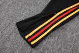 2025/26 ASN Black Half Pull Tracksuit