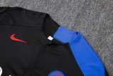 2025/26 PSG Black Half Pull Tracksuit