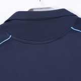 2005/06 R MAD Away Dark Blue Retro Long Sleeve Soccer jersey