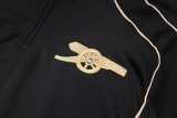 2025/26 ASN Black Kids Half Pull Tracksuit