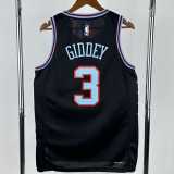 2025/26 BULLS WADE #3 Black NBA Jerseys