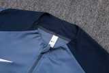 2025/26 PSG Gray Kids Half Pull Tracksuit