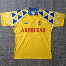 1995/96 UD Las Palmas Home Yellow Retro Soccer jersey