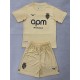 2025/26 Monaco 3RD Yellow Fans Kids Soccer jersey