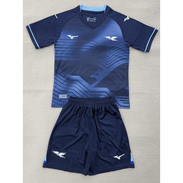 2025/26 Lazio 3RD Dark Blue Fans Kids Soccer jersey