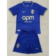 2025/26 Monaco Away Blue Fans Kids Soccer jersey