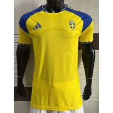 [PLAYER] 2026 Sweden Home Yellow Player Soccer jersey