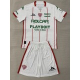 2025/26 Club Necaxa Home White Fans Kids Soccer jersey