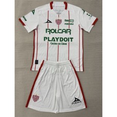 2025/26 Club Necaxa Home White Fans Kids Soccer jersey
