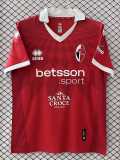 2025/26 SSC Bari Away Red Fans Soccer jersey