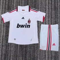 2009/10 ACM Away White Retro Kids Soccer jersey