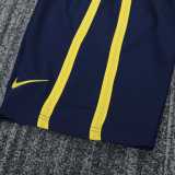 2000/01 ASN Away Yellow Retro Kids Soccer jersey
