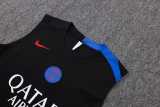 2025/26 PSG Black Training Shorts Suit
