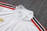 2025/26 Flamengo White Half Pull Tracksuit