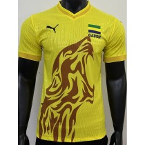 [PLAYER] 2026 Gabon Home Yellow Player Soccer jersey
