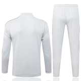 2025/26 Flamengo White Half Pull Tracksuit