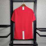 2007/08 Man Utd Home Red Retro Soccer jersey